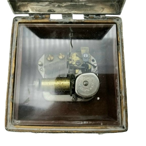 Vintage Fred Zimbalist Music Box Thorens Movement Anniversary Song - Picture 8 of 9